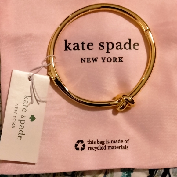 kate spade Jewelry - *BNWT* Kate Spade Sailor Knot Hinge Bangle Bracelet